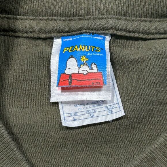 Vintage 00s Peanuts A Charlie Brown Christmas Graphic T-Shirt - Picture 3 of 3